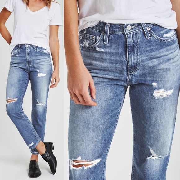 Ag Adriano Goldschmied Denim - NWT Ag The Phoebe High-waisted Tapered Jeans